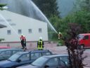 Feuerwehr Übung Schönrainhalle