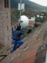 Antennenmontage + Aussicht